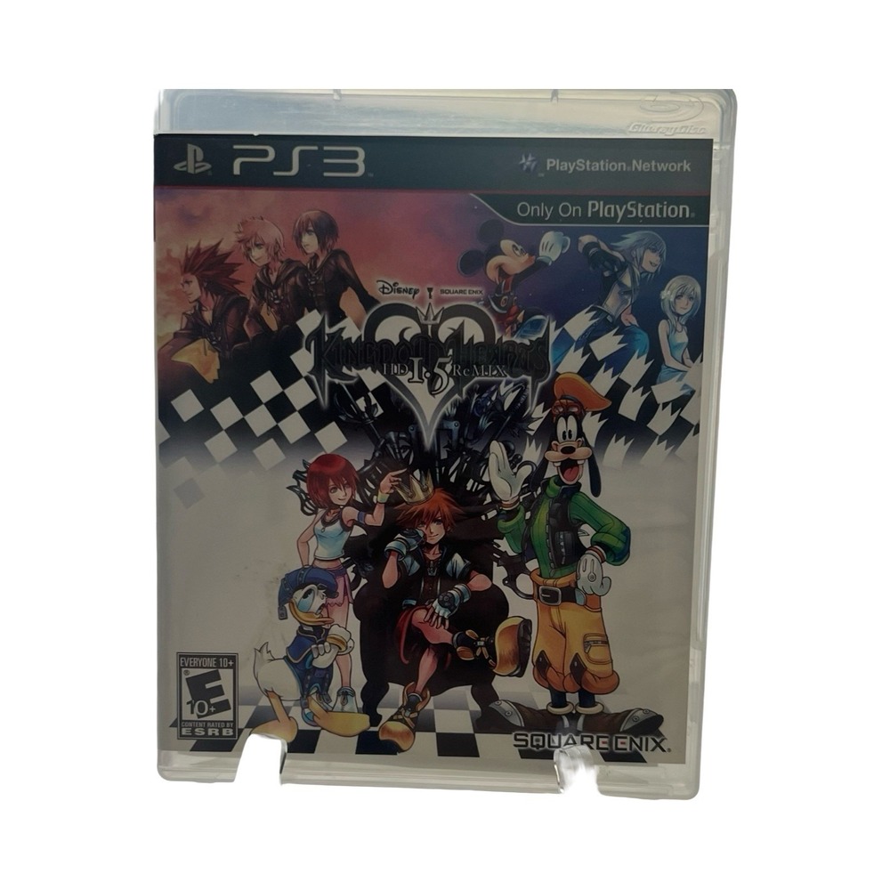 Kingdom Hearts HD 1.5 ReMIX Sony PlayStation 3 PS3 2013 Square Enix Disney E10+